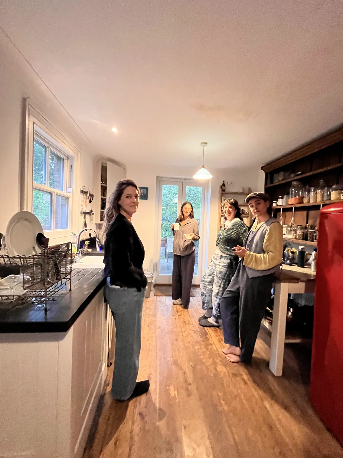 The kitchen in the morning