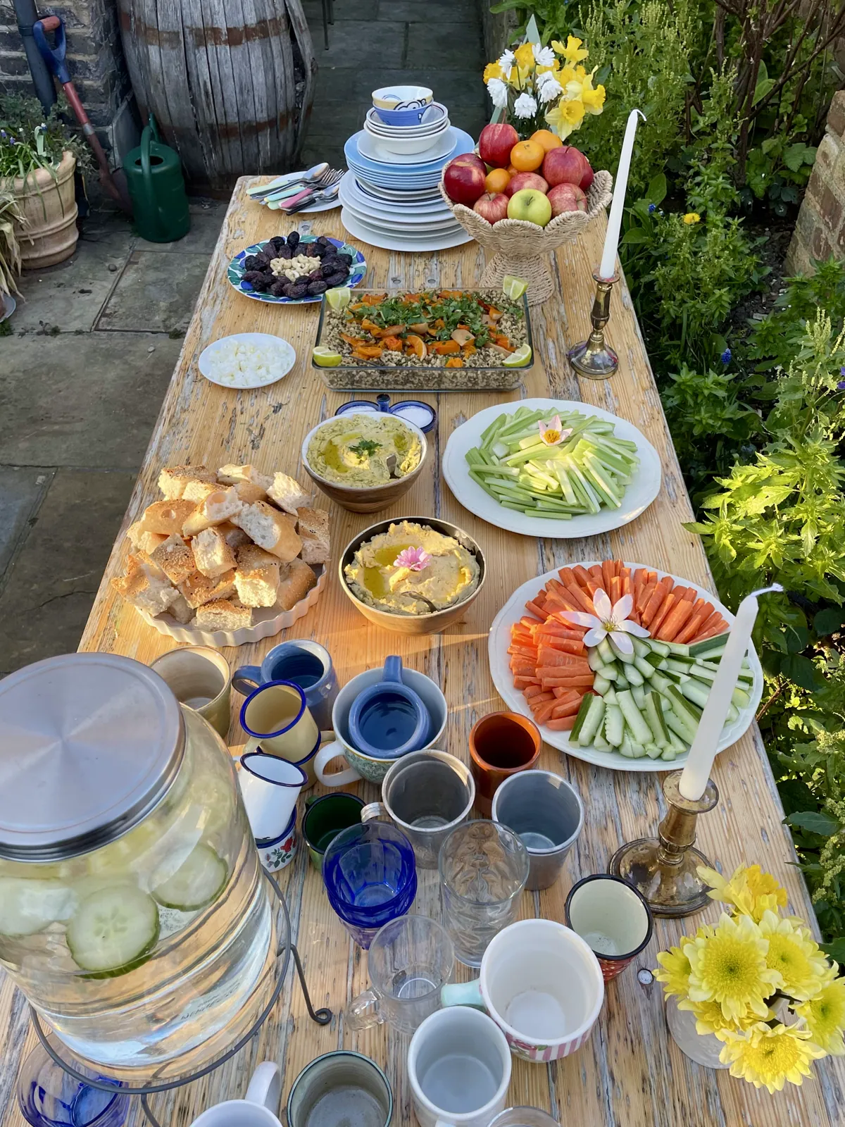 The shared table